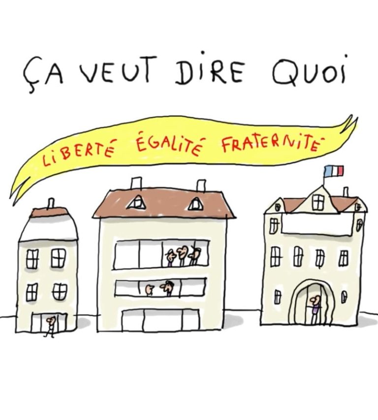 Ça Veut Dire Quoi Liberté égalité Fraternité Laïcité Vivre Ensemble 0889